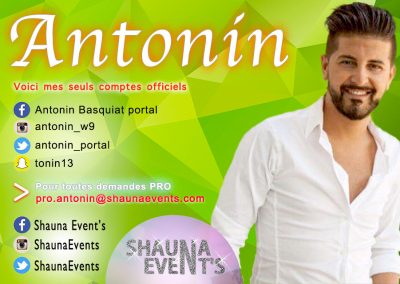 Antonin Basquait / Shauna Event's 2016