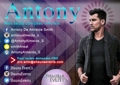 Antony Almeida / Shauna Event's 2016
