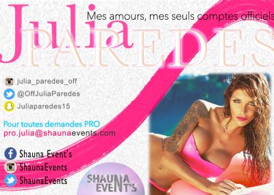 Julia Paredes / Shauna Event's 2016