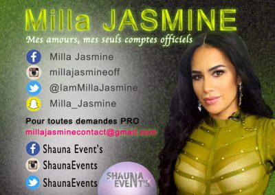 Milla Jasmine / Shauna Event's 2016
